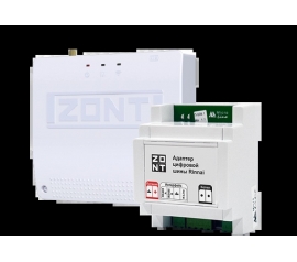 Комплект ZONT SMART NEW + Адаптер RINNAI: Умное тепло