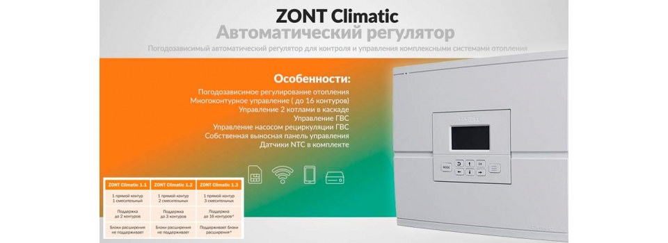ZONT Climatic: Ваш климатический дирижер в мире отопления