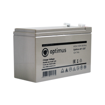 Аккумулятор Optimus АP1207, 7A/h - ML8505 Аккумулятор Optimus АP1207, 7A/h - ML8505