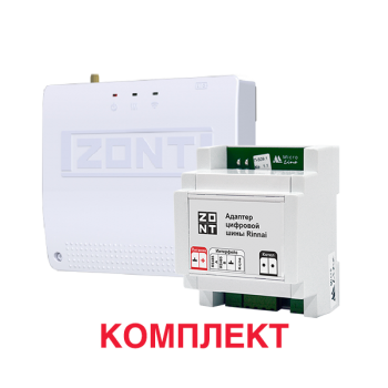 Комплект ZONT SMART NEW + Адаптер RINNAI - ML000005886R Комплект ZONT SMART NEW + Адаптер RINNAI - ML000005886R